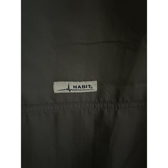 Habit Brand Long Sleeve Shirt Mens Medium Gray Solar Protection +40 - Picture 8 of 11